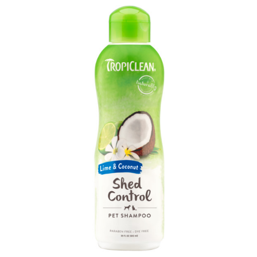 TropiClean Lime & Coconut Shed Control Shampoo for Pets, 20oz 1